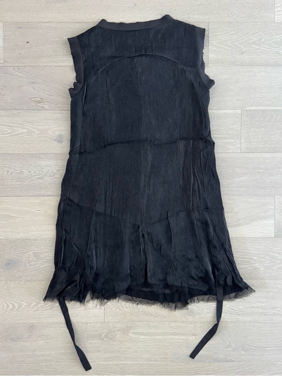 Moschino Jeans Silk Shift Dress with Sequin Embroidery - Size M - Picture 2 of 7